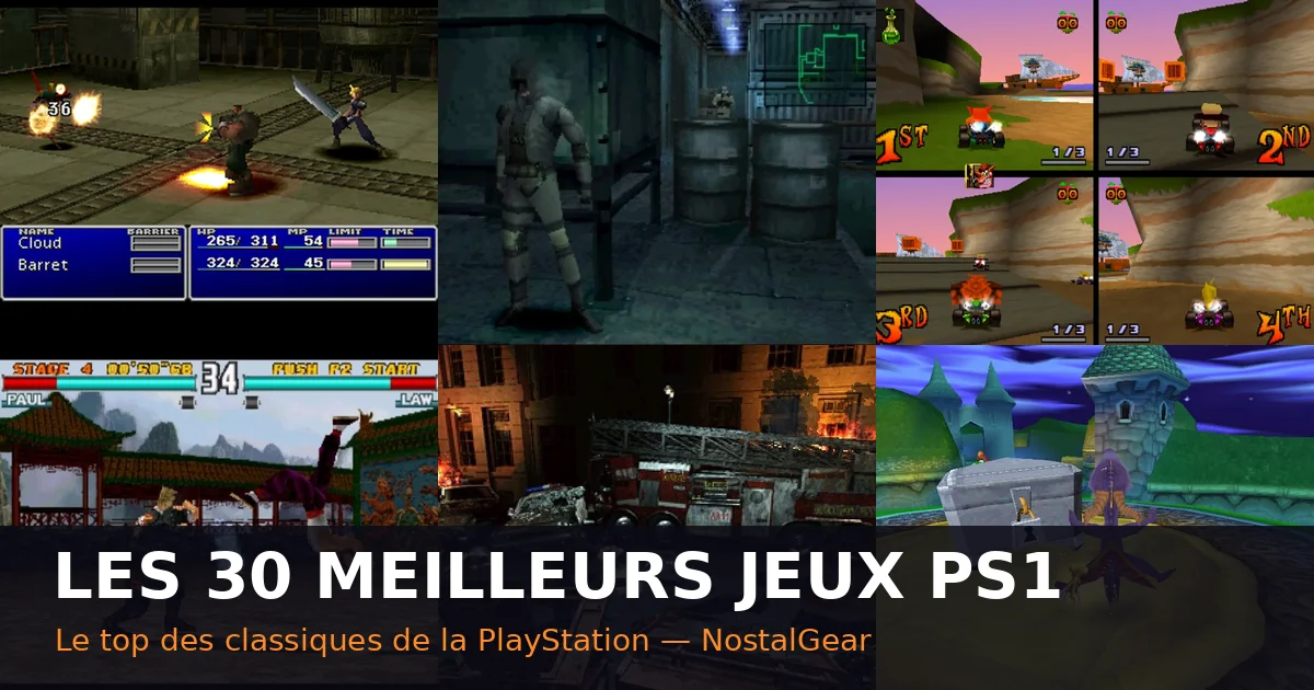 The 30 best PS1 games: the top classics of the PlayStation